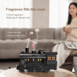 ⁦Diffuseur d'Huiles Essentielles en Forme de Train Humidificateur Ultrasonique - موزع روائح بتصميم القطار سعة 300 مل⁩ - الصورة ⁦3⁩