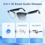 ⁦Lunettes Connectées F60 de Traduction IA et Audio Open-Ear Bluetooth 5.4 - نظارات المترجم الذكية بالذكاء الاصطناعي⁩ - الصورة ⁦10⁩