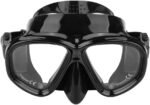 ⁦Kit de Snorkeling Masque en Verre Trempé Anti-Fuite et Tuba Flexible Grand Diamètre - طقم قناع الغوص أنبوب تنفس مرن⁩ - الصورة ⁦9⁩