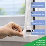 ⁦Moustiquaire Magnétique Ajustable pour Fenêtres en Maille Nano-Diamant - شبك النوافذ المغناطيسي المقاوم للتمزق والحرائق⁩ - الصورة ⁦10⁩