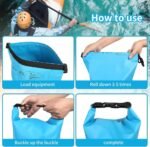 ⁦Sac Étanche Ocean Pack Dry Bag 15L Haute Résistance avec Double Bretelles - حقيبة مقاومة للماء بالكامل بسعة 15 لتر⁩ - الصورة ⁦12⁩