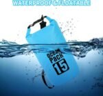 ⁦Sac Étanche Ocean Pack Dry Bag 15L Haute Résistance avec Double Bretelles - حقيبة مقاومة للماء بالكامل بسعة 15 لتر⁩ - الصورة ⁦13⁩