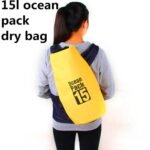 ⁦Sac Étanche Ocean Pack Dry Bag 15L Haute Résistance avec Double Bretelles - حقيبة مقاومة للماء بالكامل بسعة 15 لتر⁩ - الصورة ⁦9⁩