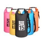 ⁦Sac Étanche Ocean Pack Dry Bag 15L Haute Résistance avec Double Bretelles - حقيبة مقاومة للماء بالكامل بسعة 15 لتر⁩ - الصورة ⁦2⁩