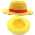 ⁦Chapeau de Paille Iconique de Luffy - Cosplay Anime One Piece - قبعة قش لوفي الأسطورية الشهيرة لعشاق أنمي ون بيس⁩ - الصورة ⁦10⁩