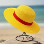 ⁦Chapeau de Paille Iconique de Luffy - Cosplay Anime One Piece - قبعة قش لوفي الأسطورية الشهيرة لعشاق أنمي ون بيس⁩ - الصورة ⁦9⁩