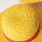 ⁦Chapeau de Paille Iconique de Luffy - Cosplay Anime One Piece - قبعة قش لوفي الأسطورية الشهيرة لعشاق أنمي ون بيس⁩ - الصورة ⁦7⁩