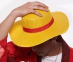 ⁦Chapeau de Paille Iconique de Luffy - Cosplay Anime One Piece - قبعة قش لوفي الأسطورية الشهيرة لعشاق أنمي ون بيس⁩ - الصورة ⁦2⁩