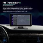⁦Écran Autoradio Portable 7P Tactile - CarPlay et Android Auto - شاشة السيارة الذكية المحمولة 7 بوصة تدعم كربلاي وأندرويد أوتو⁩ - الصورة ⁦2⁩
