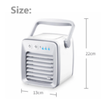 ⁦Climatiseur Portable Silencieux avec Minuterie Programmable et Filtre Lavable - مكيف الهواء المحمول الذكي والموفر للطاقة لغرف النوم والمكاتب⁩ - الصورة ⁦7⁩
