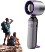 ⁦Mini Ventilateur Turbo Sans Pales - 100 Vitesses Réglables et Rechargeable USB - مروحة التوربو الذكية بدون شفرات مع 100 سرعة قابلة للتعديل⁩ - الصورة ⁦2⁩