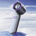 ⁦Mini Ventilateur Turbo Sans Pales - 100 Vitesses Réglables et Rechargeable USB - مروحة التوربو الذكية بدون شفرات مع 100 سرعة قابلة للتعديل⁩ - الصورة ⁦6⁩