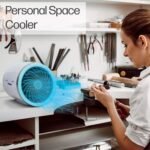 ⁦Mini Climatiseur Portable à Glace Technologie Jet Fan, 3 Vitesses et Éclairage LED - مبرد الهواء والثلج المدمج بـ 3 سرعات وإضاءة ملونة⁩ - الصورة ⁦3⁩