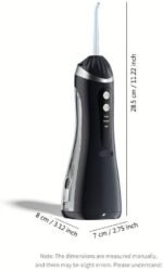 ⁦Hydropulseur Dentaire Sans Fil Jet Dentaire Portable à 3 Modes et 4 Buses - جهاز تنظيف الأسنان واللثة المائي⁩ - الصورة ⁦4⁩