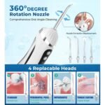 ⁦Hydropulseur Dentaire Sans Fil Jet Dentaire Portable à 3 Modes et 4 Buses - جهاز تنظيف الأسنان واللثة المائي⁩ - الصورة ⁦8⁩
