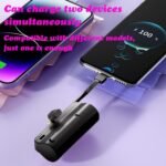 ⁦Mini Power Bank Portable Anker 10W 5000mAh avec Connecteur Direct - باور بانك مصغر ومحمول⁩ - الصورة ⁦6⁩