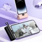 ⁦Mini Power Bank Portable Anker 10W 5000mAh avec Connecteur Direct - باور بانك مصغر ومحمول⁩ - الصورة ⁦2⁩
