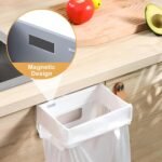 ⁦Support de Sac Poubelle Mural et Pliable Fixation Autocollante sans Perçage - حامل وموزع أكياس القمامة الجداري⁩ - الصورة ⁦8⁩
