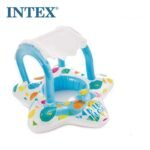 ⁦Bouée Siège Gonflable pour Bébé avec Parasol Anti-UV - Design Voiture INTEX 56573NP - عوامة السباحة المنفوخة للأطفال والرضع مع مظلة واقية من الشمس⁩ - الصورة ⁦3⁩