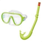 ⁦Kit de Natation Intex Adventurer 55642 - Masque Sea Scan & Tuba Hi-Flo pour Enfants⁩ - الصورة ⁦2⁩