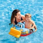 ⁦Bouée Siège Gonflable Intex 59586NP pour Bébé - Modèles Camion Pompier, Grue et Bulldozer - عوامة السباحة للأطفال بأشكال آليات البناء والإطفاء من إنتكس⁩ - الصورة ⁦3⁩