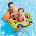 ⁦Bouée Siège Gonflable Intex 59586NP pour Bébé - Modèles Camion Pompier, Grue et Bulldozer - عوامة السباحة للأطفال بأشكال آليات البناء والإطفاء من إنتكس⁩ - الصورة ⁦4⁩