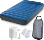 ⁦Matelas de Camping Intex TruAire Twin Technologie Fiber-Tech avec Pompe USB150 - فرشة التخييم الهوائية الفاخرة مع مضخة ومسند رأس⁩ - الصورة ⁦3⁩
