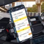 ⁦Support Téléphone Moto Avec Parapluie Intégré Protection Pluie et Soleil - حامل ومثبت الهاتف الذكي للدراجات النارية مع مظلة واقية من المطر والشمس⁩ - الصورة ⁦10⁩