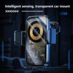 ⁦Support Auto Chargeur Sans Fil Qi 15W avec Capteur Intelligent - شاحن وحامل الهاتف اللاسلكي الذكي للسيارات⁩ - الصورة ⁦3⁩