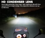 ⁦Ampoule LED H4 Moto Avec Mini Lentille Projecteur - Double Faisceau Ultra-Puissant 42W - مصباح للدراجات النارية مع عدسة قوة 42 واط⁩ - الصورة ⁦6⁩