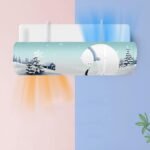⁦Déflecteur d'évent de climatisation réglable 270 degrés Anti soufflage Direct - موجه ومشتت هواء المكيف المنزلي⁩ - الصورة ⁦5⁩