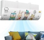 ⁦Déflecteur d'évent de climatisation réglable 270 degrés Anti soufflage Direct - موجه ومشتت هواء المكيف المنزلي⁩ - الصورة ⁦10⁩