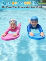 ⁦Planche de Natation Kickboard pour Enfants avec Trous de Poignée Ergonomiques - لوح السباحة الإسفنجي للأطفال بمقابض مطورة⁩ - الصورة ⁦6⁩