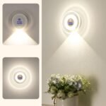 ⁦Applique Murale LED Intelligente Avec Capteur de Mouvement Écran Horloge Numérique - مصباح الحائط الذكي بمستشعر حركة وشاشة رقمية لعرض الوقت⁩ - الصورة ⁦10⁩