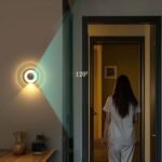 ⁦Applique Murale LED Intelligente Avec Capteur de Mouvement Écran Horloge Numérique - مصباح الحائط الذكي بمستشعر حركة وشاشة رقمية لعرض الوقت⁩ - الصورة ⁦3⁩