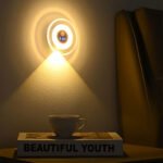 ⁦Applique Murale LED Intelligente Avec Capteur de Mouvement Écran Horloge Numérique - مصباح الحائط الذكي بمستشعر حركة وشاشة رقمية لعرض الوقت⁩ - الصورة ⁦6⁩