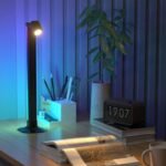 ⁦Lampadaire LED Angle RVB Intelligent Éclairage d'Ambiance Multicolore avec Télécommande 1Pcs - مصباح الأرضية الليد الذكي متعدد الألوان مع جهاز تحكم عن بعد⁩ - الصورة ⁦6⁩