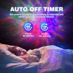 ⁦Projecteur de Galaxie et Veilleuse Panda Intelligente Bluetooth avec 15 Effets Lumineux - جهاز بروجكتر المجرات بشكل باندا مع مكبر صوت⁩ - الصورة ⁦5⁩