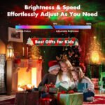 ⁦Projecteur de Galaxie et Veilleuse Panda Intelligente Bluetooth avec 15 Effets Lumineux - جهاز بروجكتر المجرات بشكل باندا مع مكبر صوت⁩ - الصورة ⁦4⁩