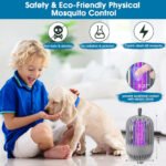 ⁦Appareille de Moustiques et Insectes Électrique Puissante et Portable Sans Produits Chimiques - صاعق وقاتل البعوض والحشرات⁩ - الصورة ⁦5⁩