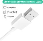 ⁦Kit d'Éclairage 10 LED pour Miroir de Maquillage Contrôle Tactile - أشرطة إضاءة مرآة الماكياج⁩ - الصورة ⁦2⁩