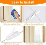 ⁦Kit d'Éclairage 10 LED pour Miroir de Maquillage Contrôle Tactile - أشرطة إضاءة مرآة الماكياج⁩ - الصورة ⁦7⁩
