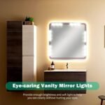 ⁦Kit d'Éclairage 10 LED pour Miroir de Maquillage Contrôle Tactile - أشرطة إضاءة مرآة الماكياج⁩ - الصورة ⁦5⁩