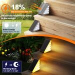 ⁦Éclairage Solaire pour Escaliers et Marches Extérieures Étanche IP67 - مصابيح السلالم والأدراج الشمسية الذكية المقاومة للماء⁩ - الصورة ⁦8⁩
