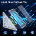 ⁦Éclairage Solaire pour Escaliers et Marches Extérieures Étanche IP67 - مصابيح السلالم والأدراج الشمسية الذكية المقاومة للماء⁩ - الصورة ⁦10⁩
