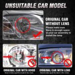⁦Ampoule LED H4 Pour Phare Universel Moto Technologie Double Lentille - مصباح ليد للمكابح والمصابيح الأمامية بعدسة مزدوجة مطورة⁩ - الصورة ⁦8⁩