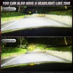 ⁦Ampoule LED H4 Pour Phare Universel Moto Technologie Double Lentille - مصباح ليد للمكابح والمصابيح الأمامية بعدسة مزدوجة مطورة⁩ - الصورة ⁦11⁩