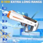 ⁦Pistolet à Eau Électrique Automatique Recharge Rapide Portée Longue Distance (8-10m) - مسدس الماء الكهربائي أوتوماتيكي التعبئة وبعيد المدى⁩ - الصورة ⁦7⁩
