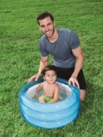 ⁦Piscine Gonflable pour Enfants Bestway 51033 Dimensions 70 cm x 30 cm 3 Anneaux - مسبح للأطفال الصغار⁩ - الصورة ⁦3⁩