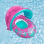 ⁦Bouée Gonflable pour enfants avec toit de protection UV Bestway 34091 - عوامة مائية للأطفال⁩ - الصورة ⁦5⁩